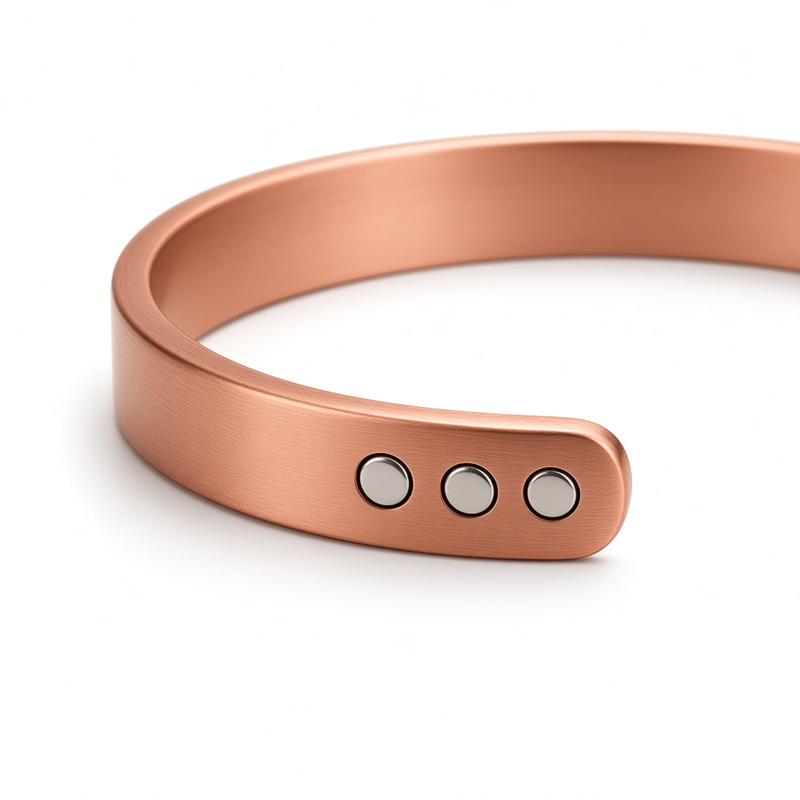 Copper Magnetic Cuff Bracelet